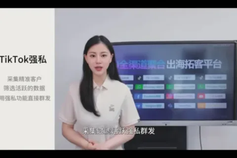 Tiktok采集精准用户、矩阵强制私信群发