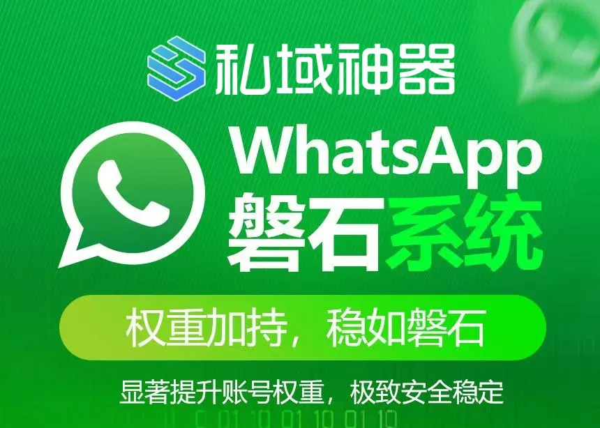 引爆询盘！外贸黑马“WhatsApp磐石系统”揭秘，日均50+询盘不是梦！