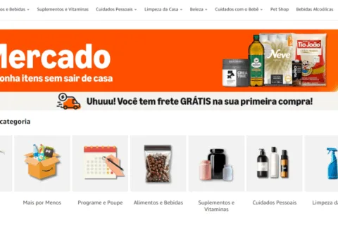 亚马逊巴西上线线上超市Amazon Mercado