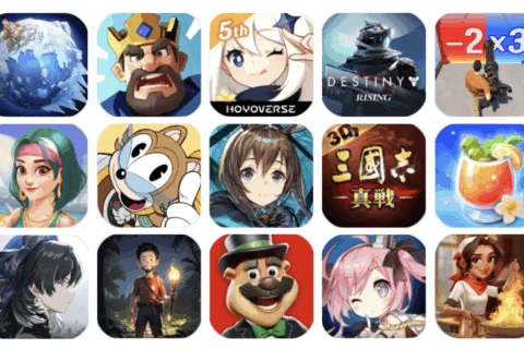 2025年9月成功出海的中国手游-《Whiteout Survival》与《Kingshot》再度包揽收入榜冠亚军