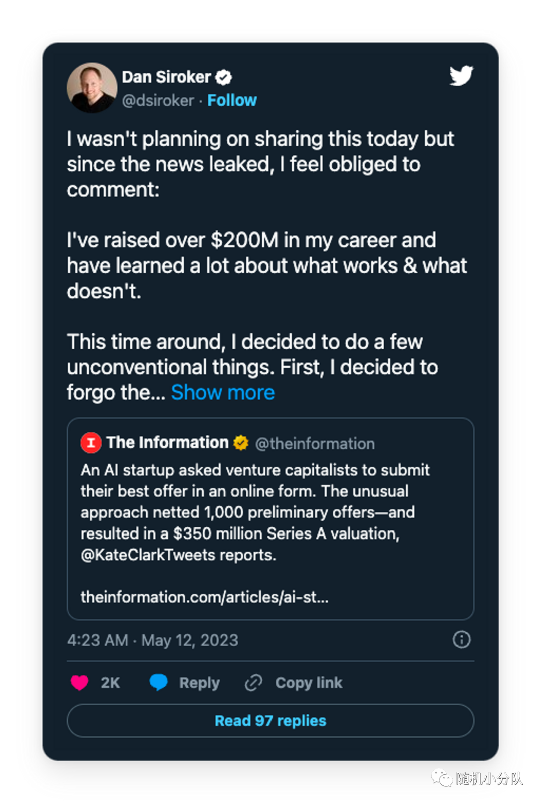 7min路演换来1000+投资意向，逐帧分析Rewind 如何撩动VC心弦