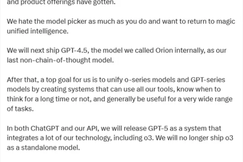 OpenAI放王炸！GPT-5免费无限使用，产品矩阵大整合！
