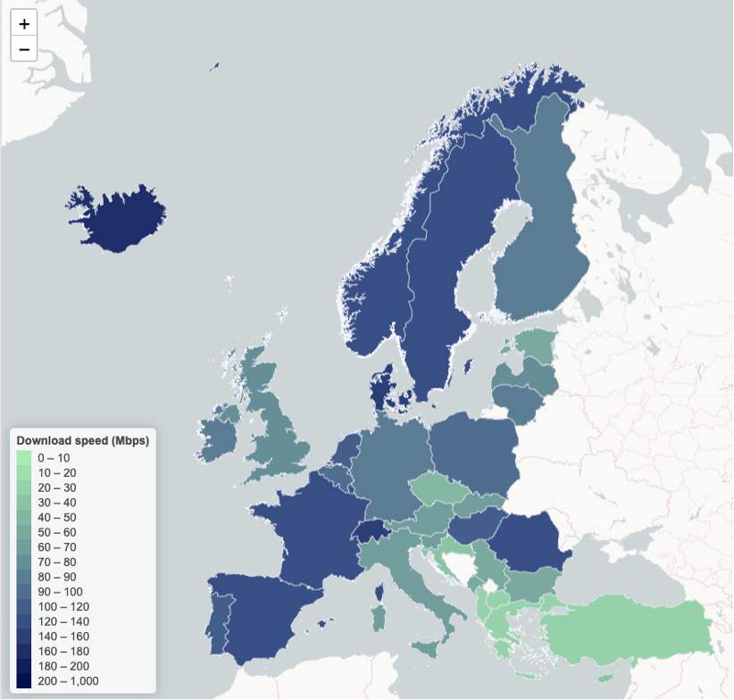 欧盟科技这两周：在线教育届Shopify浮出水面，考虑知识出海吗？瑞典游戏平台Hiber完成A轮； 欧盟官方最新各国平均下载网速