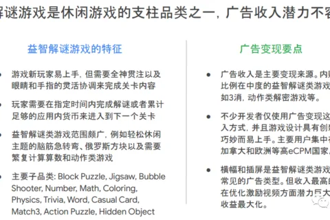 方块、拼图、填色以及益智猜谜四类Brain & Puzzle游戏解析