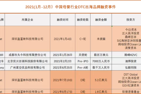 出海观察丨深挖资本新宠儿 DTC母婴巨头如何掘金万亿新沃土