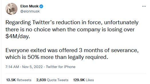 大裁员开始，马斯克与推特的“血色婚礼”