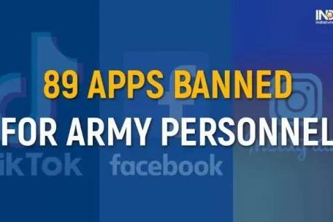 完整名单：印度军方禁止Facebook, Tinder等89款应用