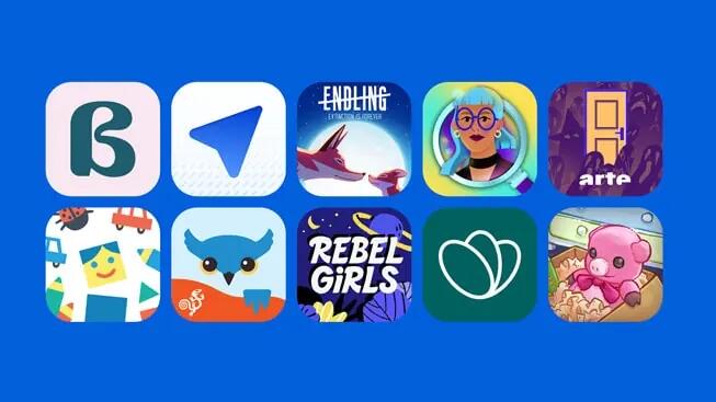 苹果公布今年 App Store Awards 入围者名单，10 个类别近 40 款 App 和游戏