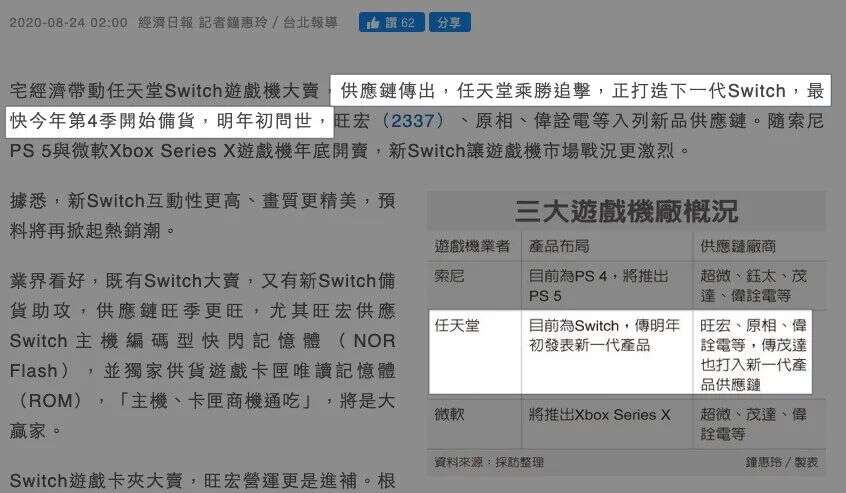 Switch增强版明年问世？任天堂新主机曝光：支持4K，性能增强