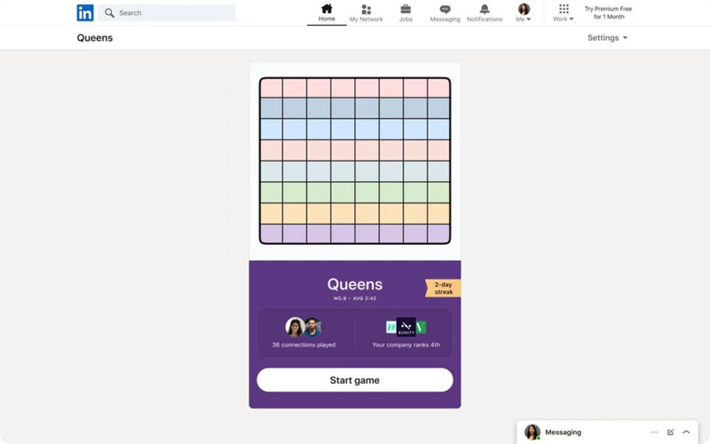 领英上线游戏功能：职业社交平台的新尝试