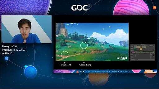 米哈游CEO蔡浩宇GDC演讲：《原神》如何打造动人的开放世界？