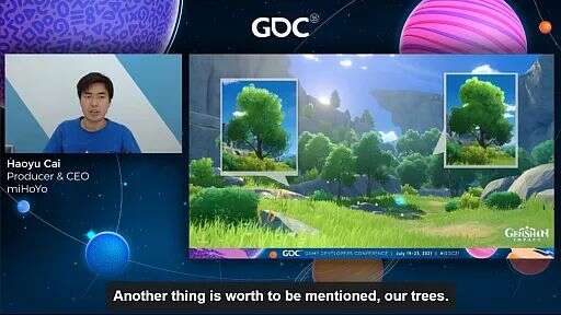 米哈游CEO蔡浩宇GDC演讲：《原神》如何打造动人的开放世界？