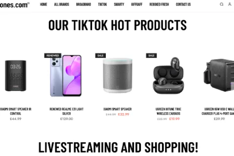单品销量破6万！eFones如何成为TikTok Shop英国站头部品牌？