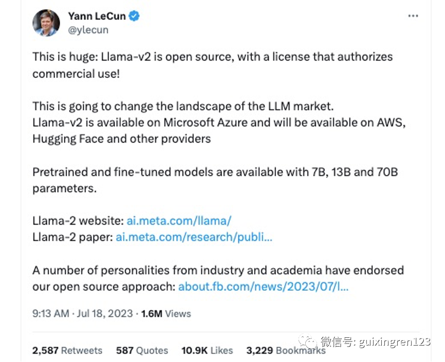 Meta“搞大事”了：发布GPT“平替”Llama 2，开源、免费、还可商用！