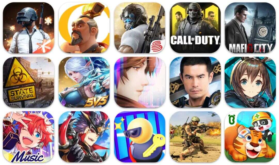 2020年5月成功出海的中国手游TOP30：《PUBG MOBILE》吸金1亿美元，刷新出海收入记录