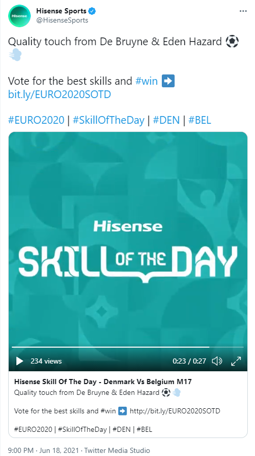 OneSight观察丨海信、vivo、TikTok和支付宝，谁捧走了欧洲杯社媒营销的德劳内奖杯？