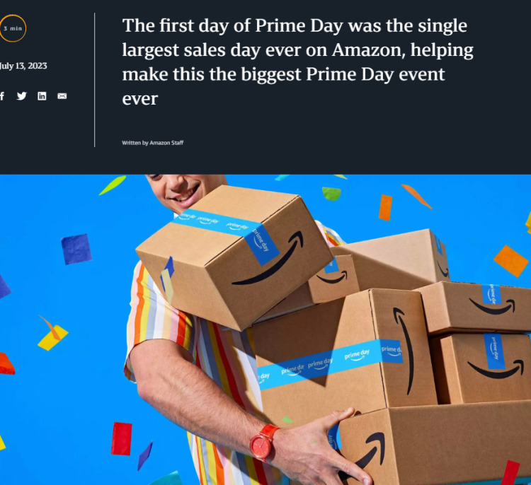 Prime Day收官，亚马逊“赢麻”