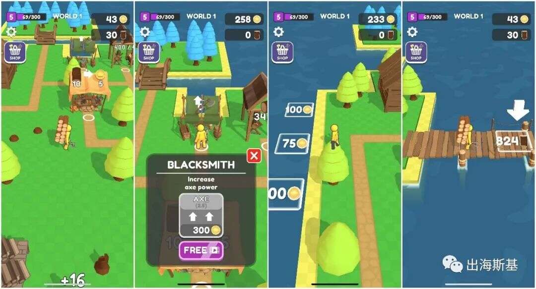 采集+建造+RPG+塔防！打破常规的美榜第一《Lumbercraft》