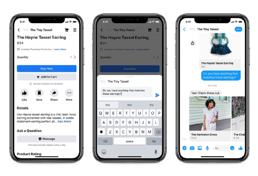 Facebook在英国和加拿大市场上线“商店”业务