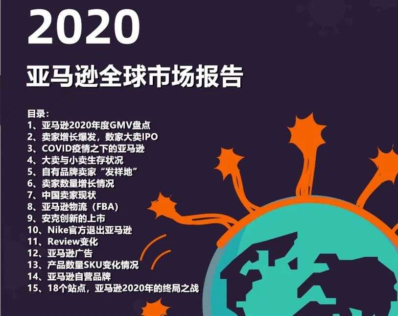 2020年7大出口电商平台市场报告