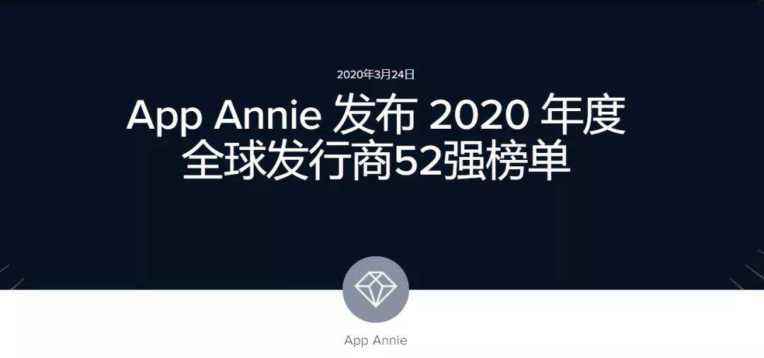 全球发行商52强：11家中国公司入榜 手游/应用出海Top30都有谁