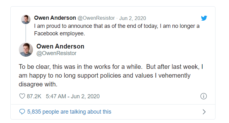 员工罢工、离职，千夫所指，Facebook摊上大事儿了