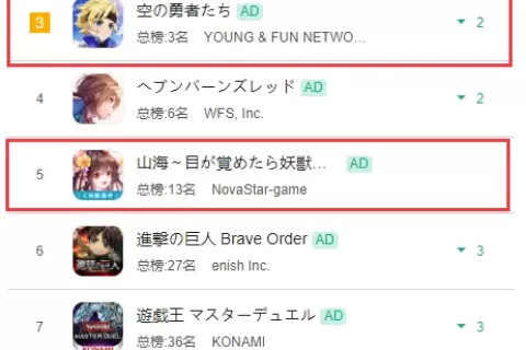 61款产品冲进Top 100，新品扎堆上线，日本市场成了出海人必争之地