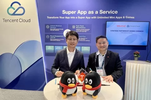 腾讯云与印尼头部运营商Telkomsel在MWC上达成合作，以AI与云技术重塑用户体验