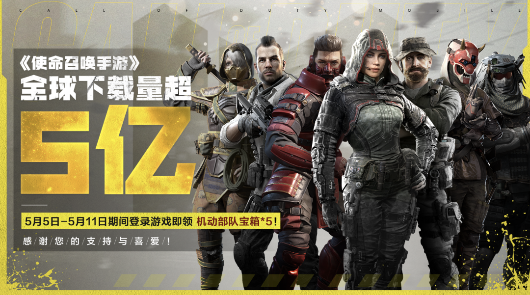 CODM全球下载量超5亿，3A产品手游化的价值或被低估了