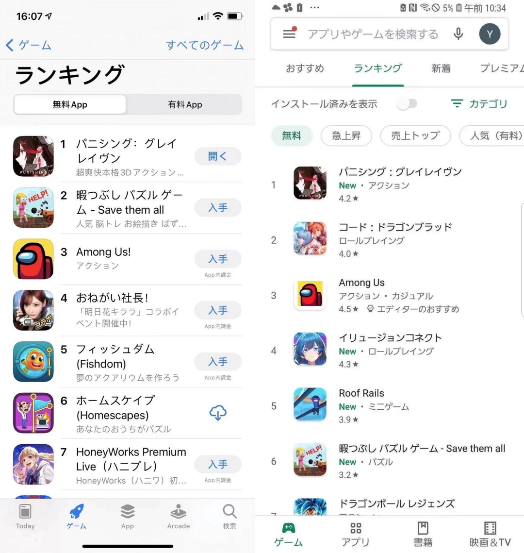 《战双帕弥什》出海日本，首日登顶App Store和Google Play免费榜