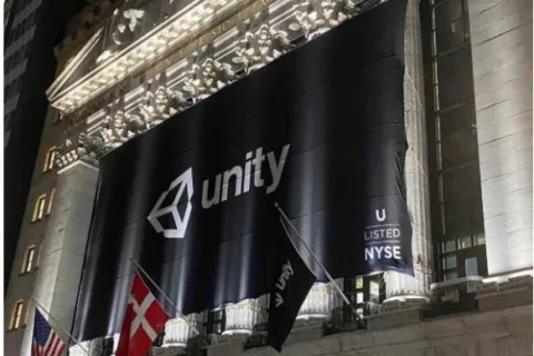 Unity美国成功上市，市值达136亿美元