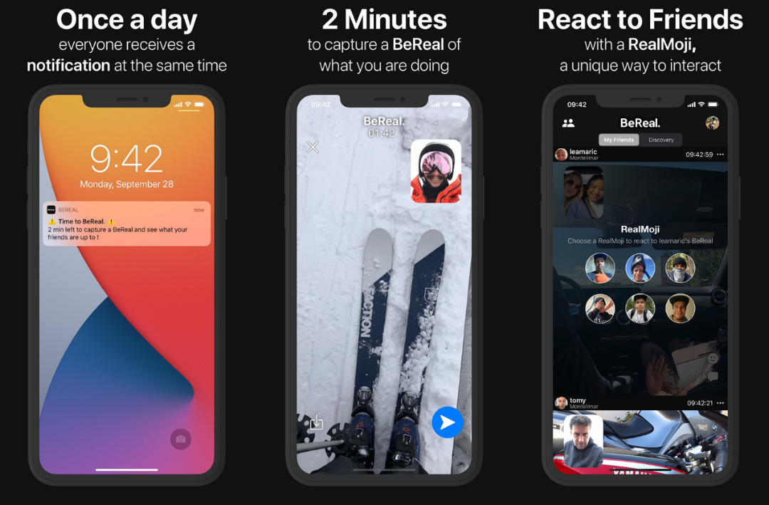 月活暴增2254%！欧美社交新宠BeReal凭什么打败TikTok和ins？