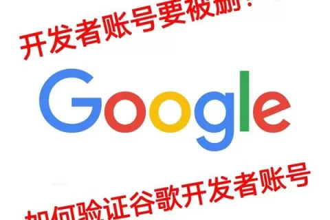 谷歌开发者账号保住了！公司账号验证篇