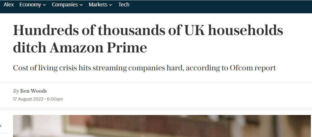 亚马逊日本站上调Prime会员费，涨价已是大势所趋