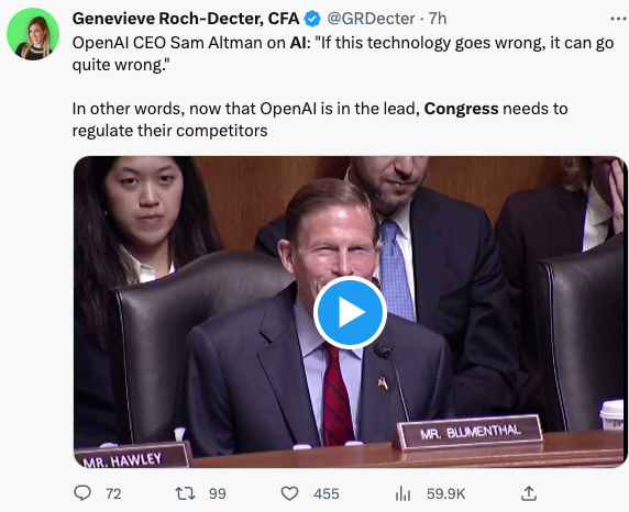 大模型要凭证才能开发？至少OpenAI是这么向监管者建议的