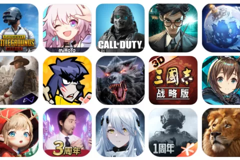 2023年7月成功出海的中国手游 - 《PUBG Mobile》登顶收入榜和下载榜，多款RPG新游收入增长突出