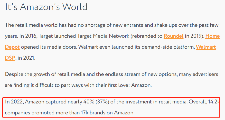 亚马逊广告业务逆势大涨，已连续四个季度增长超20%