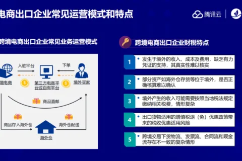 腾讯云护航计划解读会第二期：聚焦海外税收变化，关注品牌、安全发展