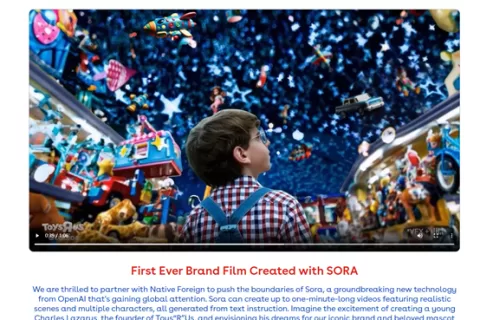 Sora首个商业广告，丝滑到难以置信！