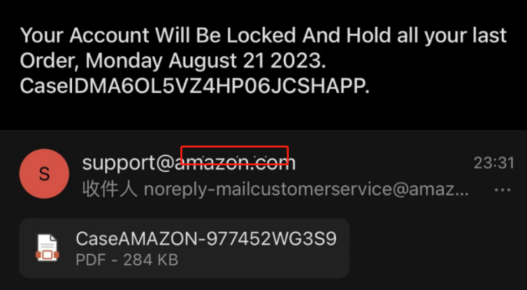 警惕账号丢失！最新亚马逊诈骗邮件来袭！