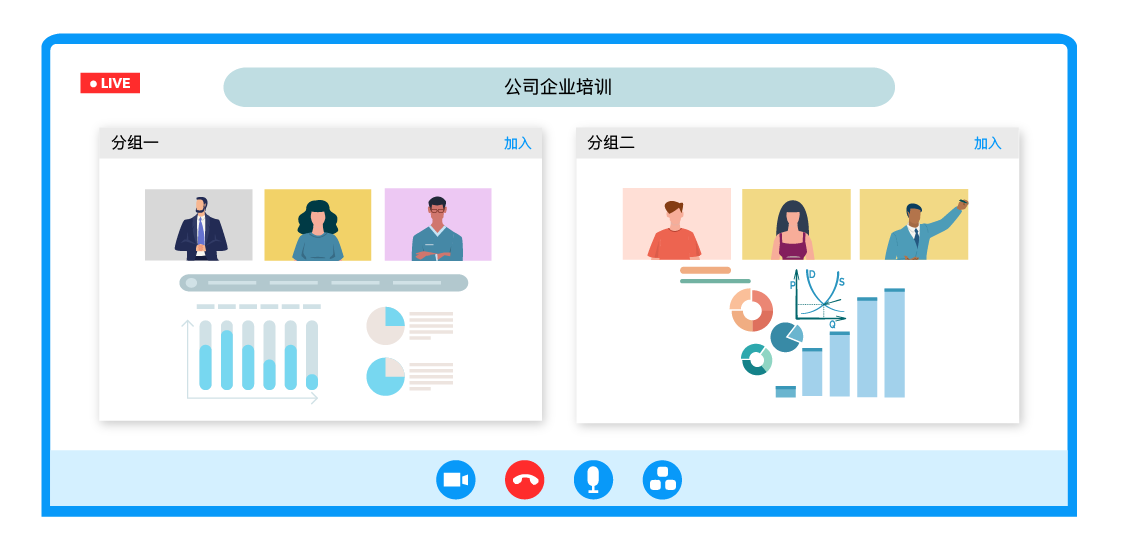 拍乐云首发音视频「分组讨论」开放能力，开启线上群聊互动新玩法