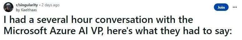 技术人员饭碗也难保！微软Azure高管：AI将掀起就业革命