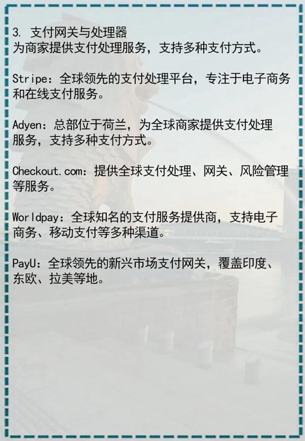 盘点全球支付品牌