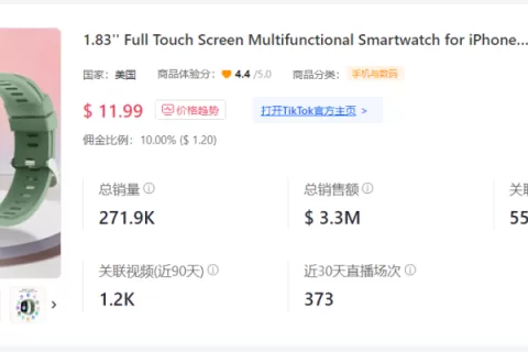 出单31.4万件，3月“单王”是它！TikTok Shop美国小店(3.25-3.31)新榜