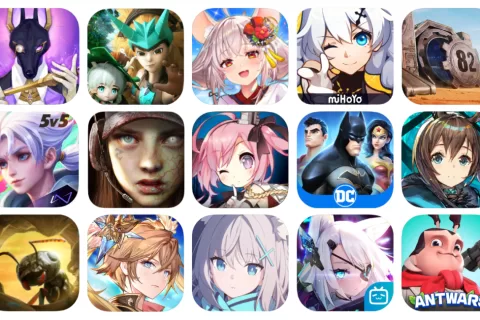 2022年5月成功出海的中国手游 - 莉莉丝《Dislyte》空降收入榜，腾讯《王者荣耀》海外收入创新高