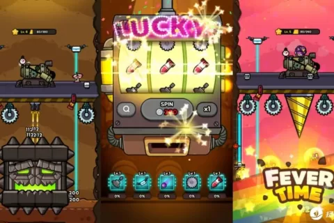 这家韩国“猫”厂，推出了一款挖矿题材“打飞机+Slots”，小游戏模板又多了一个