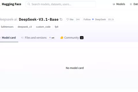 DeepSeek开源V3.1-Base