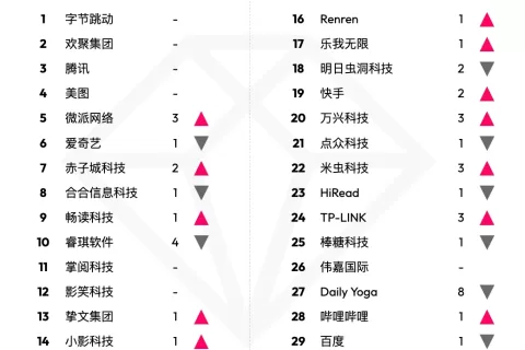 2022 年 12 月中国非游戏厂商及应用出海收入 30 强