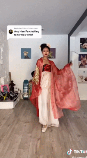 高达14亿次曝光，TikTok卷起一股新汉服风潮