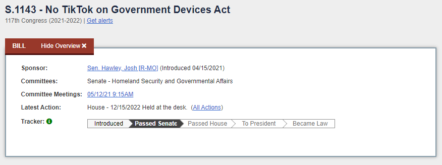 百般刁难！美众议院封杀TikTok禁止在官方设备上使用